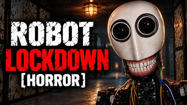 ROBOT LOCKDOWN [HORROR] — Fortnite Creative map