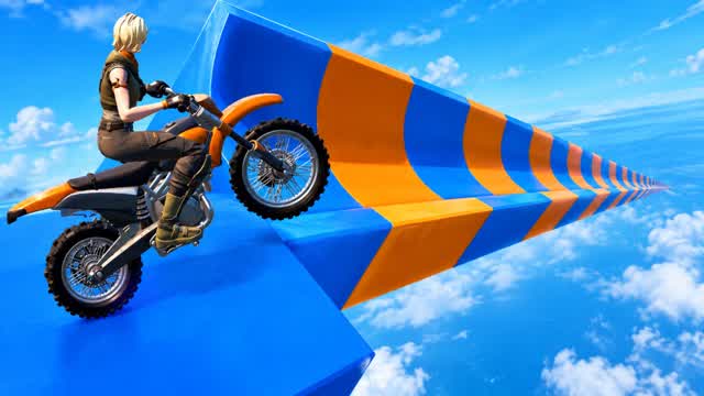 SUPER RACE RAMP — Fortnite Creative map