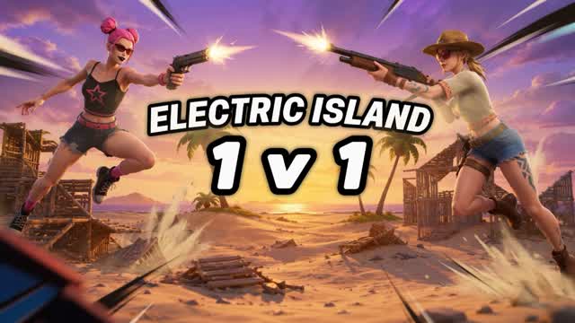 ELECTRIC ISLAND 1V1 — Fortnite Creative map cover art
