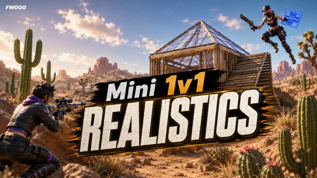 MINI 1V1 REALISTICS — Fortnite Creative map