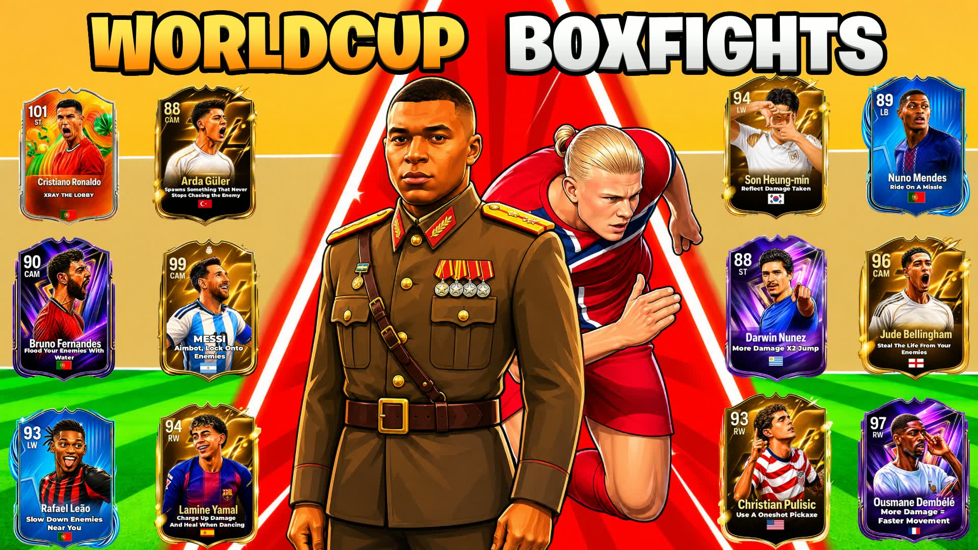WORLD CUP BOXFIGHTS | SOCCER BOX PVP — Fortnite Creative map