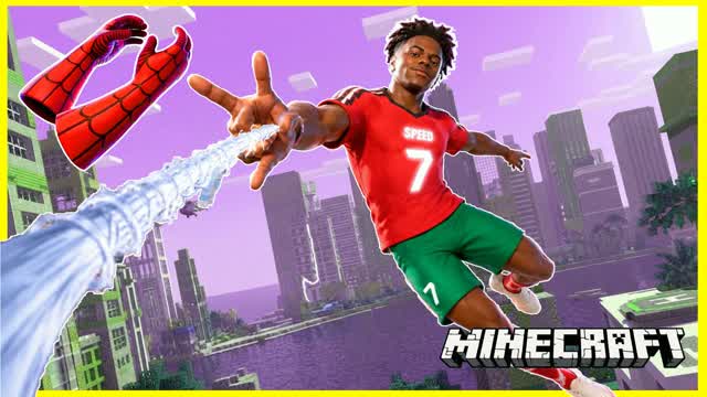 SPIDERS CITY MC FUN DRIVE 🚗 — Fortnite Creative map cover art
