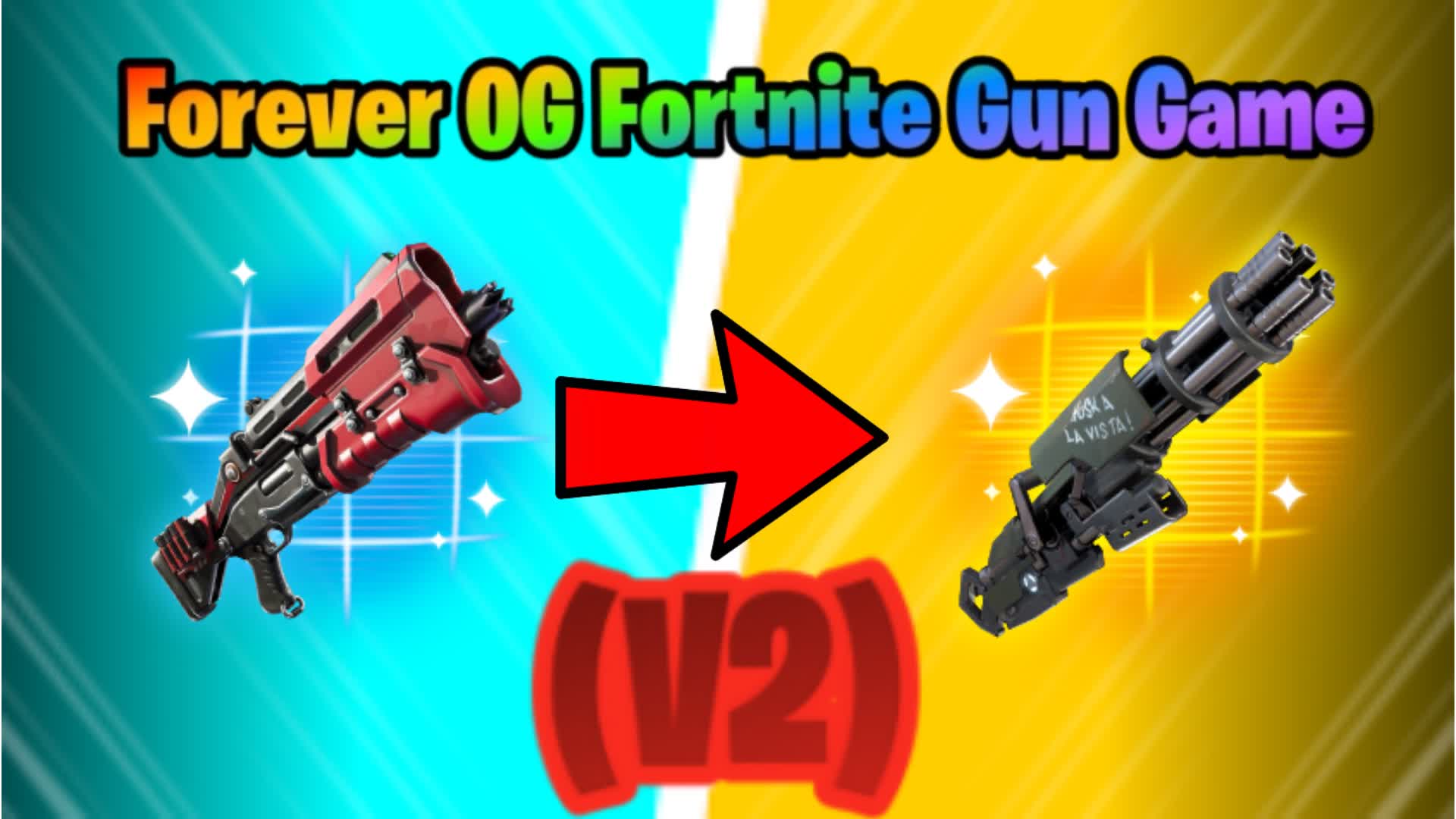 Forever OG Fortnite Gun Game (V2) — Fortnite Creative map