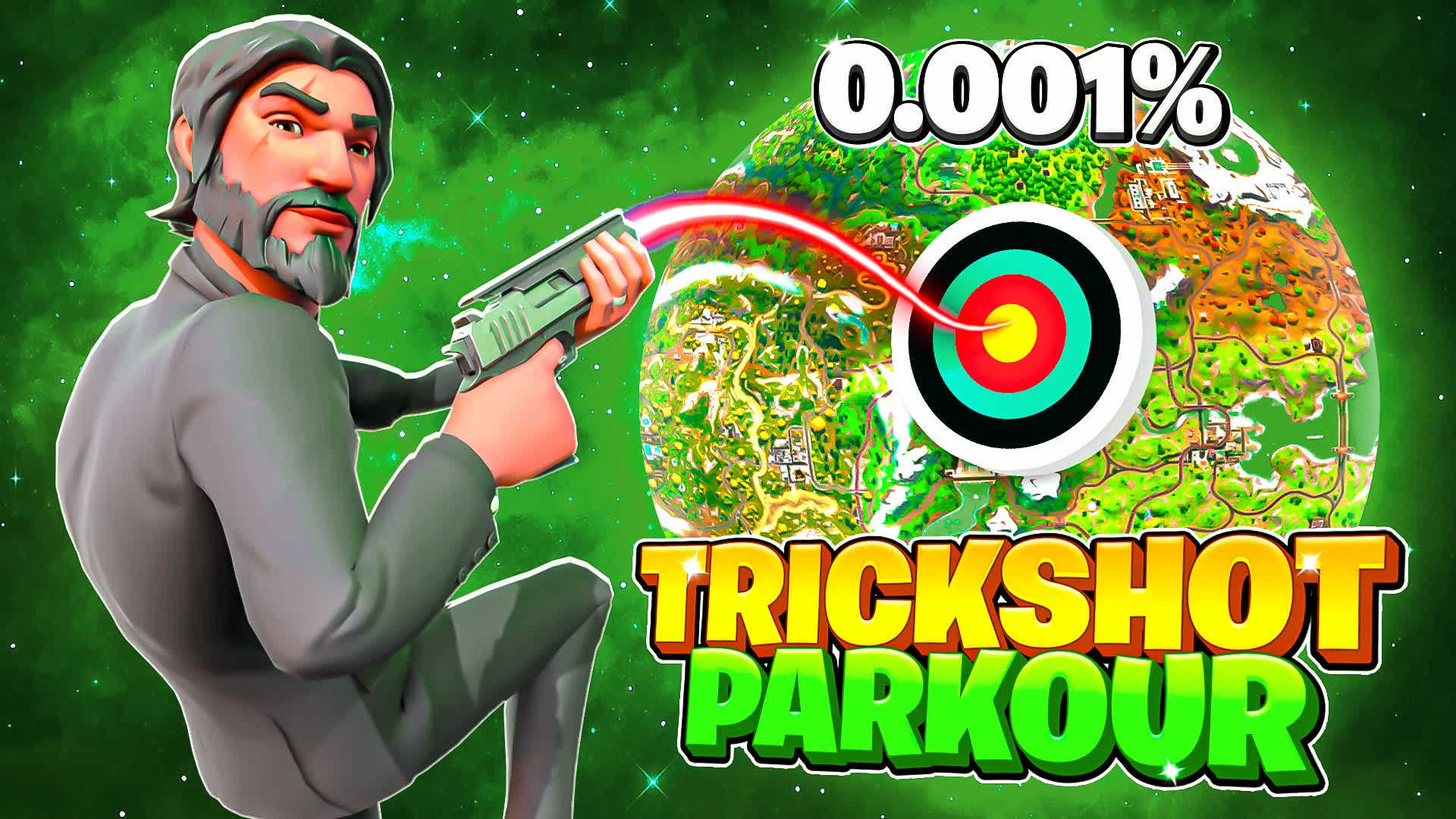 100+ SUPER TRICKSHOT PARKOUR🎯 3283 — Fortnite Creative map