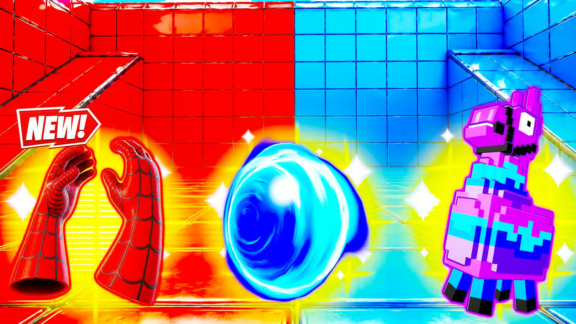 Red vs Blue Mega Arena 🔴🔵 — Fortnite Creative map