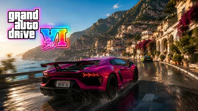 🚔GDA VI🚔 RACE DRIVE AVTO 6 — Fortnite Creative map cover art