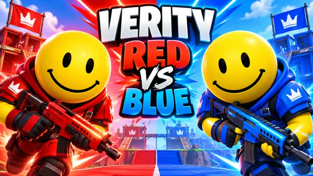 VERITY RED VS BLUE 🔴🔵 — Fortnite Creative map