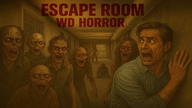 ESCAPE ROOM WD HORROR — Fortnite Creative map cover art