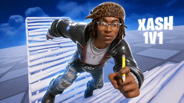 XASH 1V1 BUILD FIGHTS (200 PUMPS) 🎮 — Fortnite Creative map