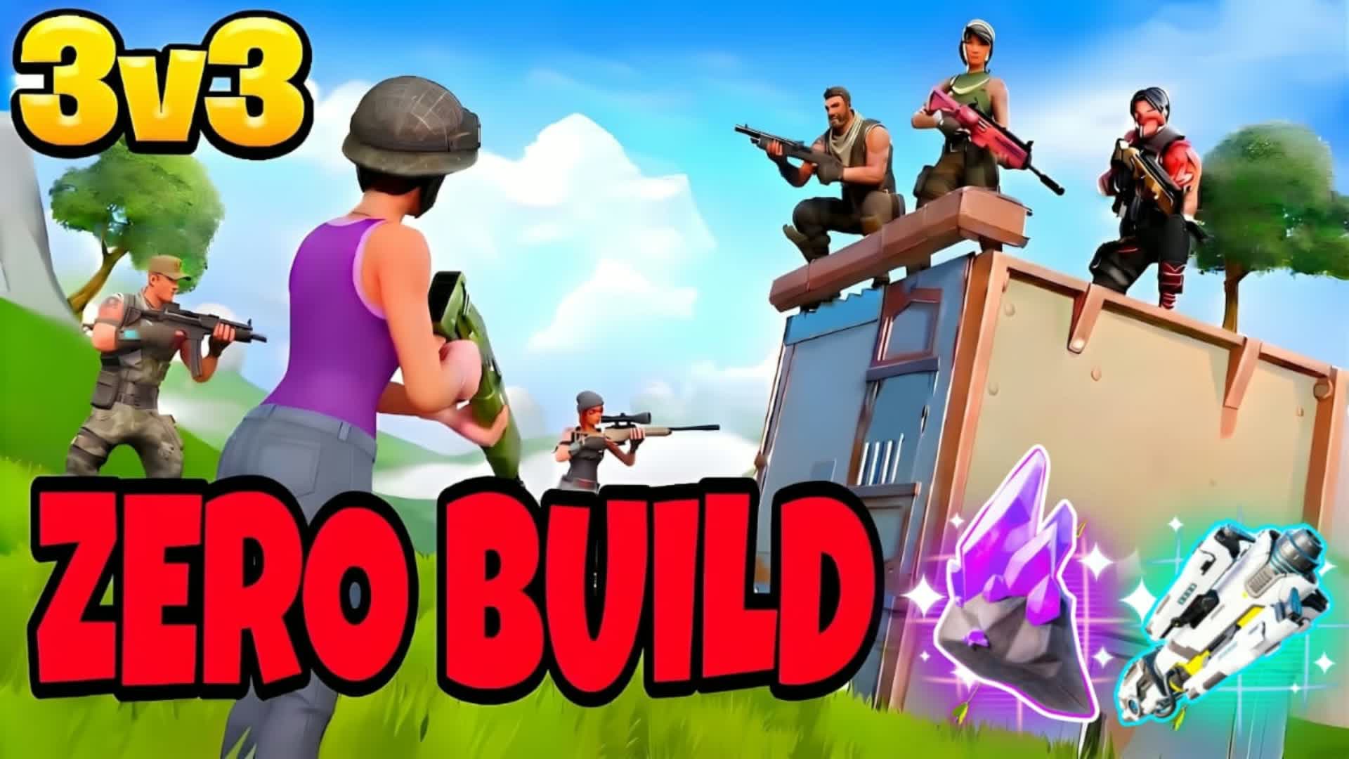 ZERO BUILD 3V3 — Fortnite Creative map