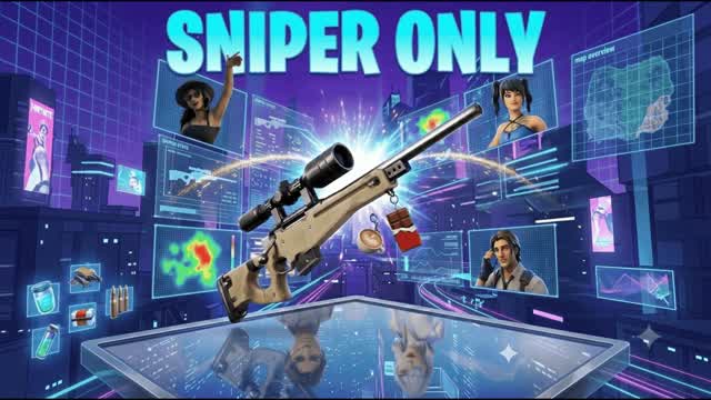 Sniper Only - FFA (20Players) — Fortnite Creative map