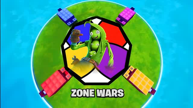 PEAS ZONE WARS — Fortnite Creative map