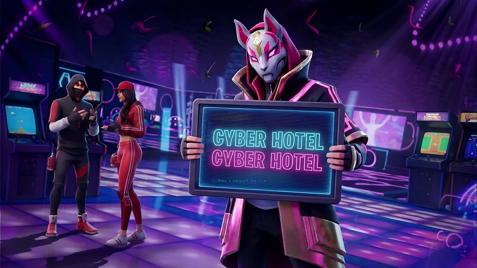 Cyber Hotel Simulator — Fortnite Creative map
