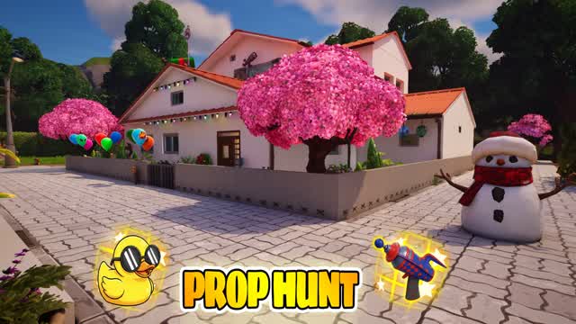 ESCONDITE FORTNIMON PROP HUNT — Fortnite Creative map