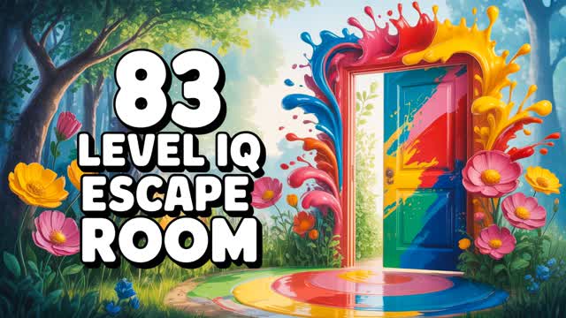 83 LEVEL IQ ESCAPE ROOM — Fortnite Creative map cover art