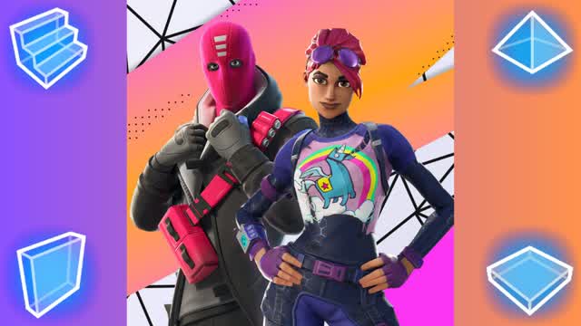 Duos Victory Cup Warm Up — Fortnite Creative map cover art