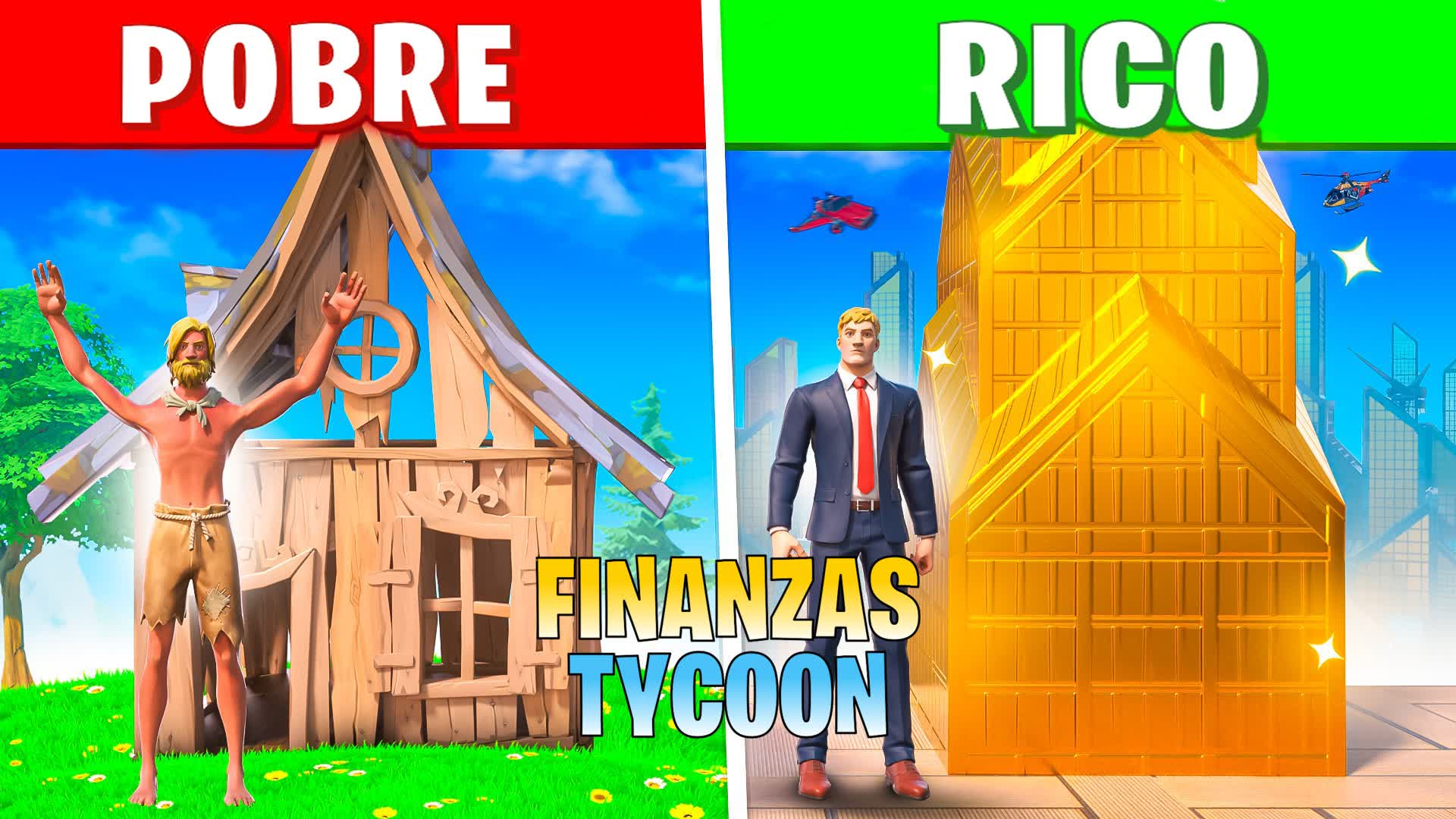 Finance Tycoon Simulator — Fortnite Creative map