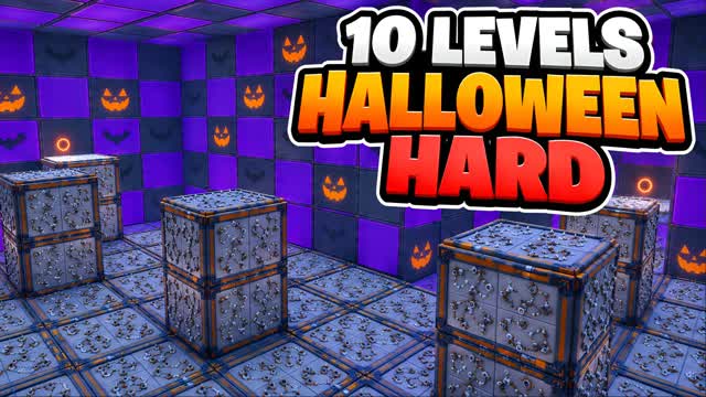 HARD PARKOUR 👻 HALLOWEEN ⭐ باركور — Fortnite Creative map cover art