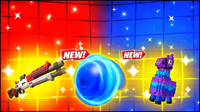 RED VS BLUE GRAVITY SLING 🔴🔵 — Fortnite Creative map