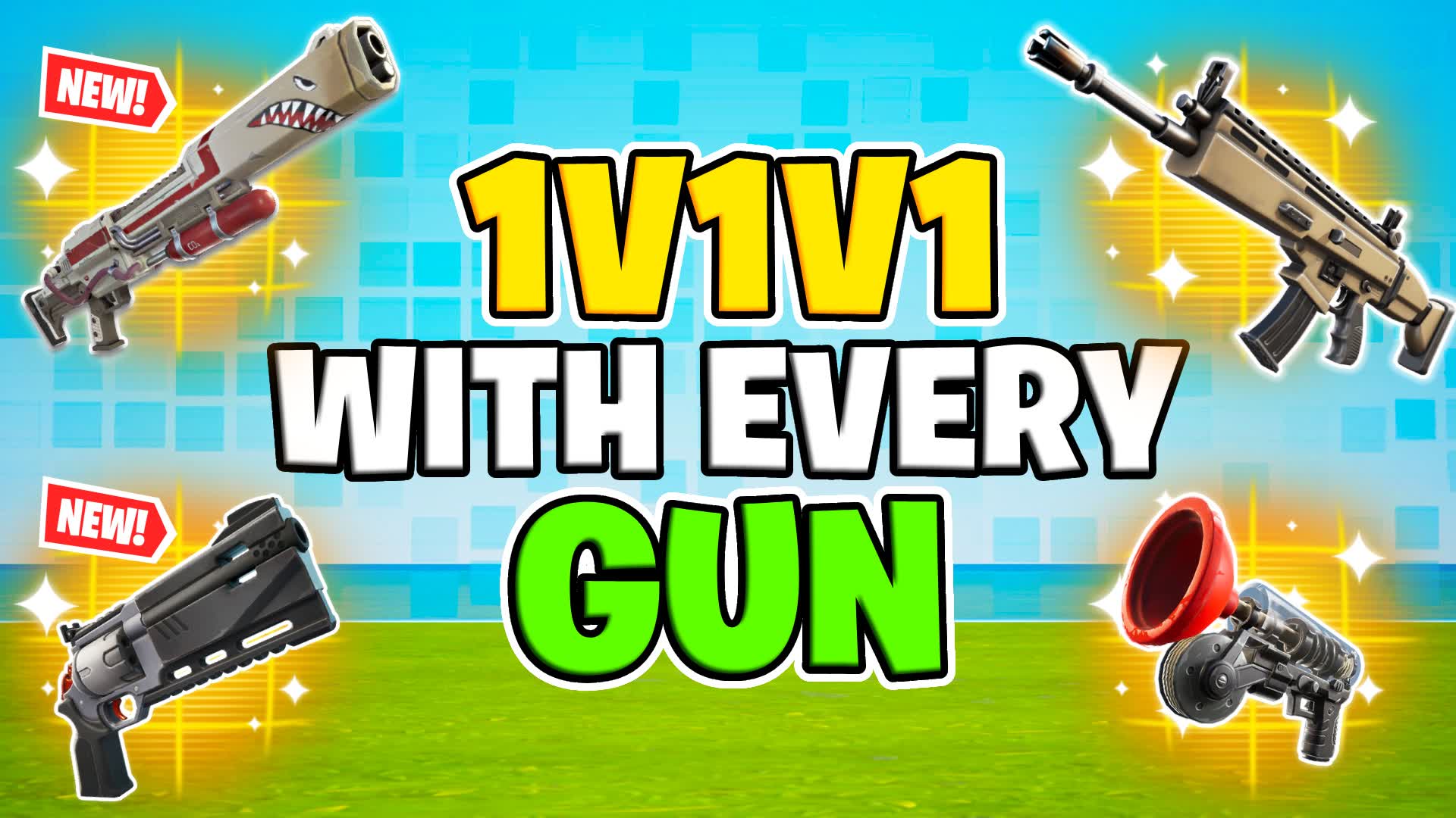 1v1v1 With Every Gun Reload Free For All — Fortnite Creative map