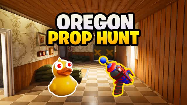 OREGON R6 PROP HUNT — Fortnite Creative map cover art