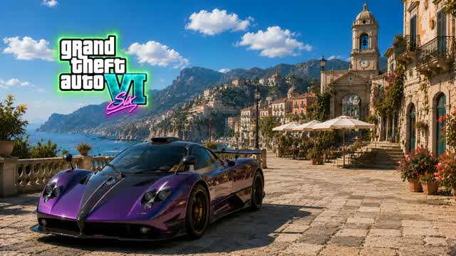 6 VI GTA 🌴VI GRAND DRIVE AUTO 6🌴 — Fortnite Creative map cover art