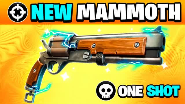 NEW TILTED MAMMOTH ONE SHOT 🎯 — Fortnite Creative map cover art