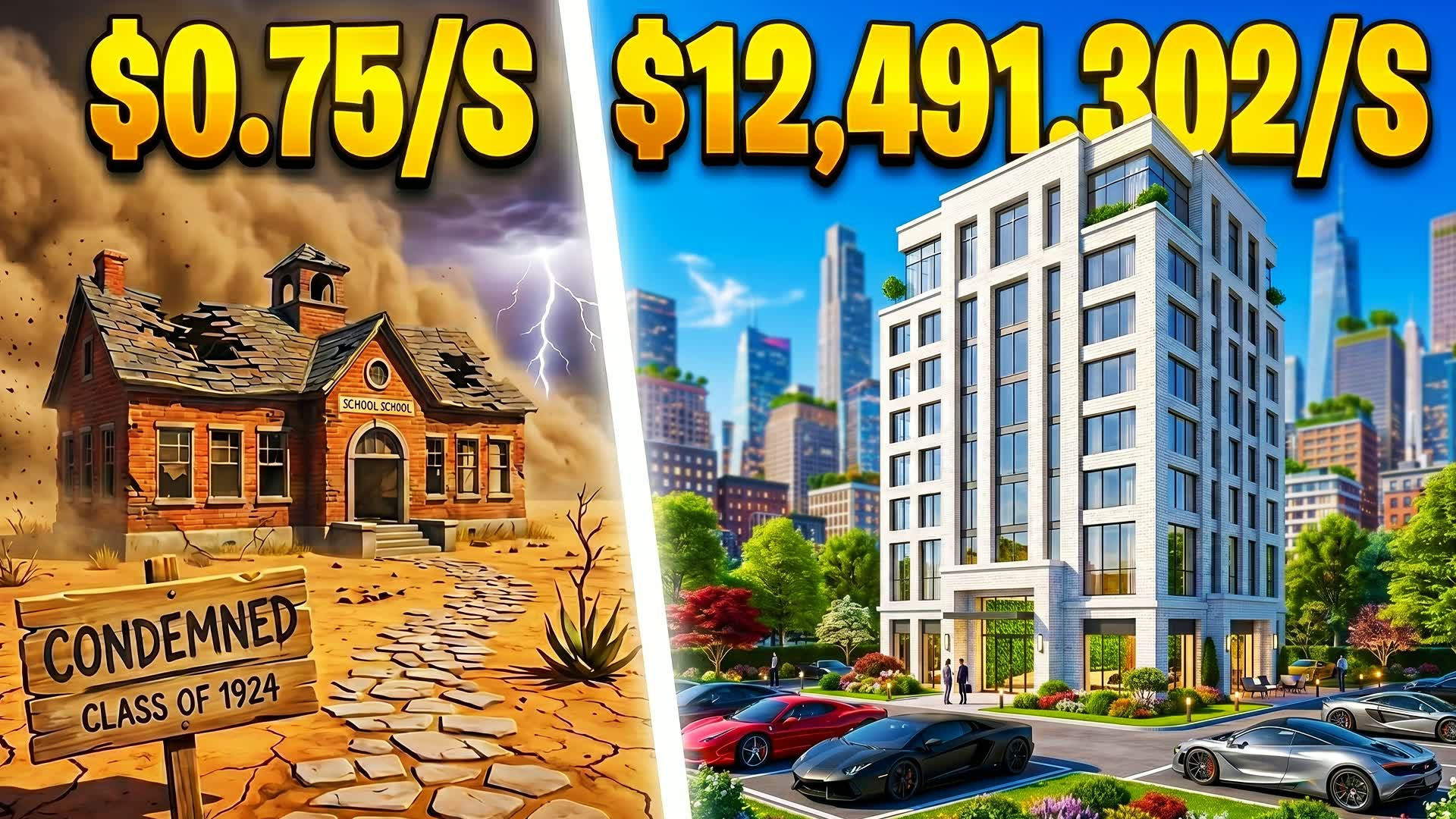 HIGHRISE TYCOON ⭐ — Fortnite Creative map