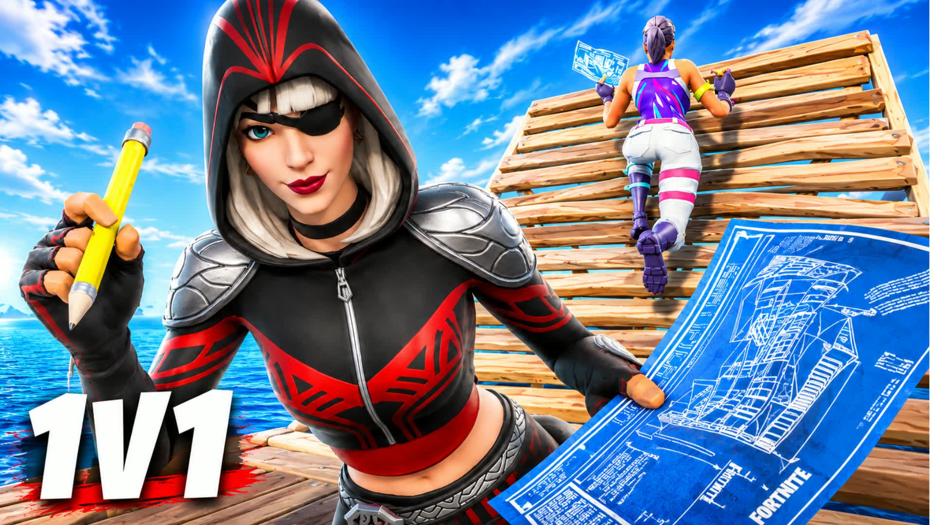 1V1 VENOM — Fortnite Creative map