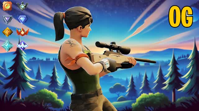 ONE SHOT SNIPER - LOW GRAVATY — Fortnite Creative map cover art
