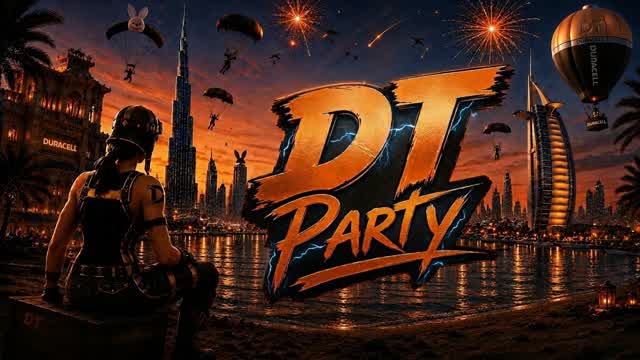 Downtown Party — Fortnite Creative map cover art