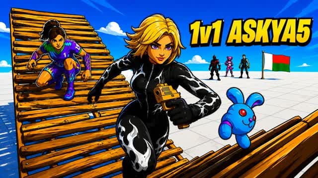 1v1 ASKYA5 — Fortnite Creative map cover art