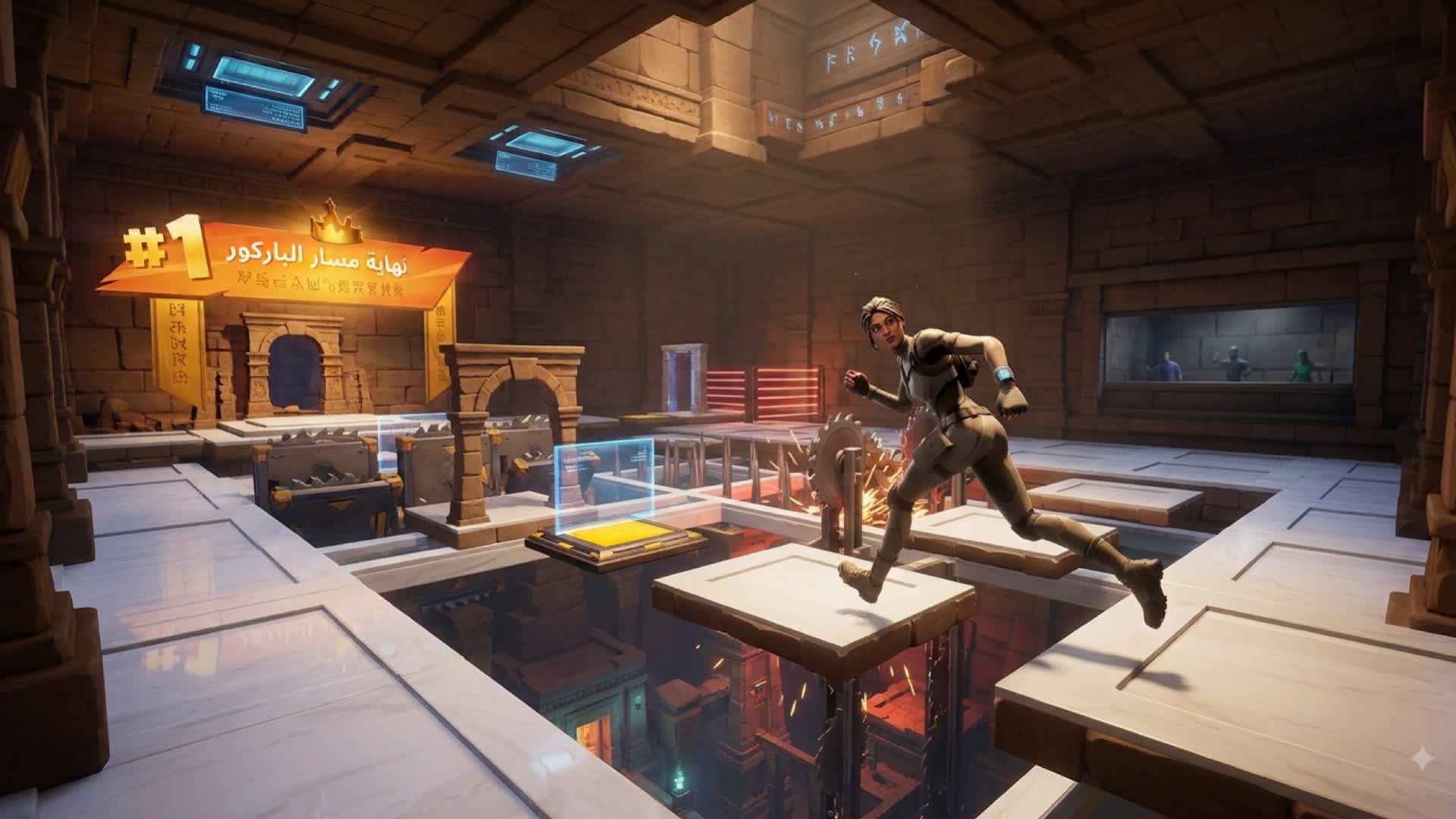 Survival of the fittest — Fortnite Creative map
