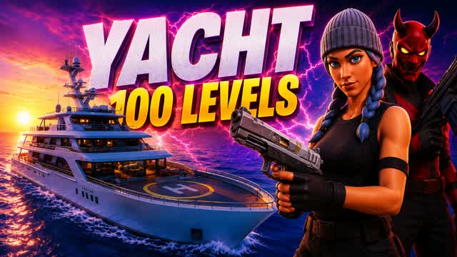Yacht One Shot 🎯 — Fortnite Creative map