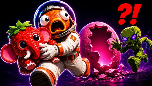 Save the Brainrots — Fortnite Creative map cover art