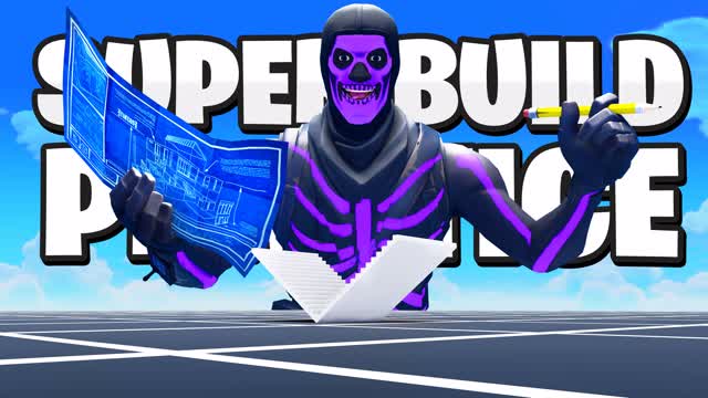 1V1 SUPER FIGHT — Fortnite Creative map cover art