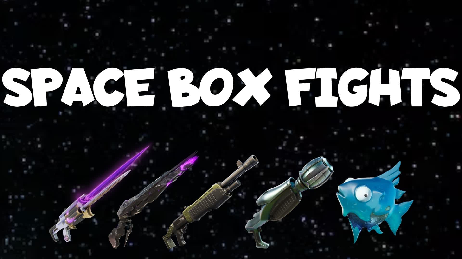 Space Box Fights — Fortnite Creative map