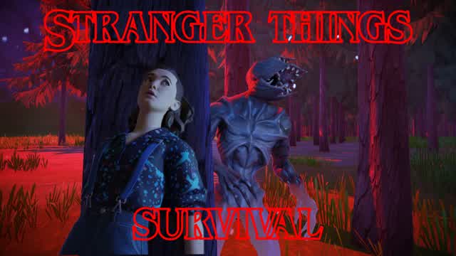 stranger things survival — Fortnite Creative map cover art