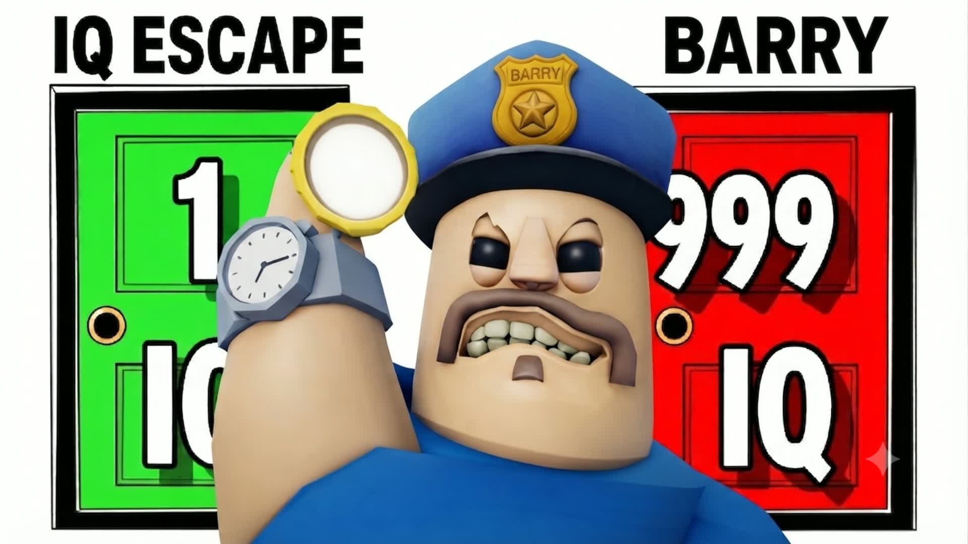Escape Room IQ BARRY — Fortnite Creative map
