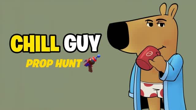 CHILL GUY PROP HUNT 😂 — Fortnite Creative map