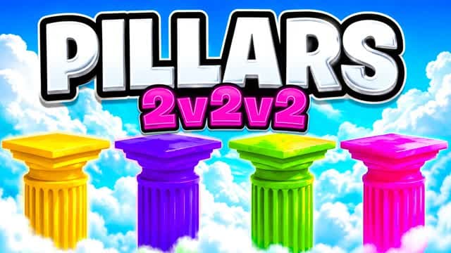Pillars 2v2v2 — Fortnite Creative map