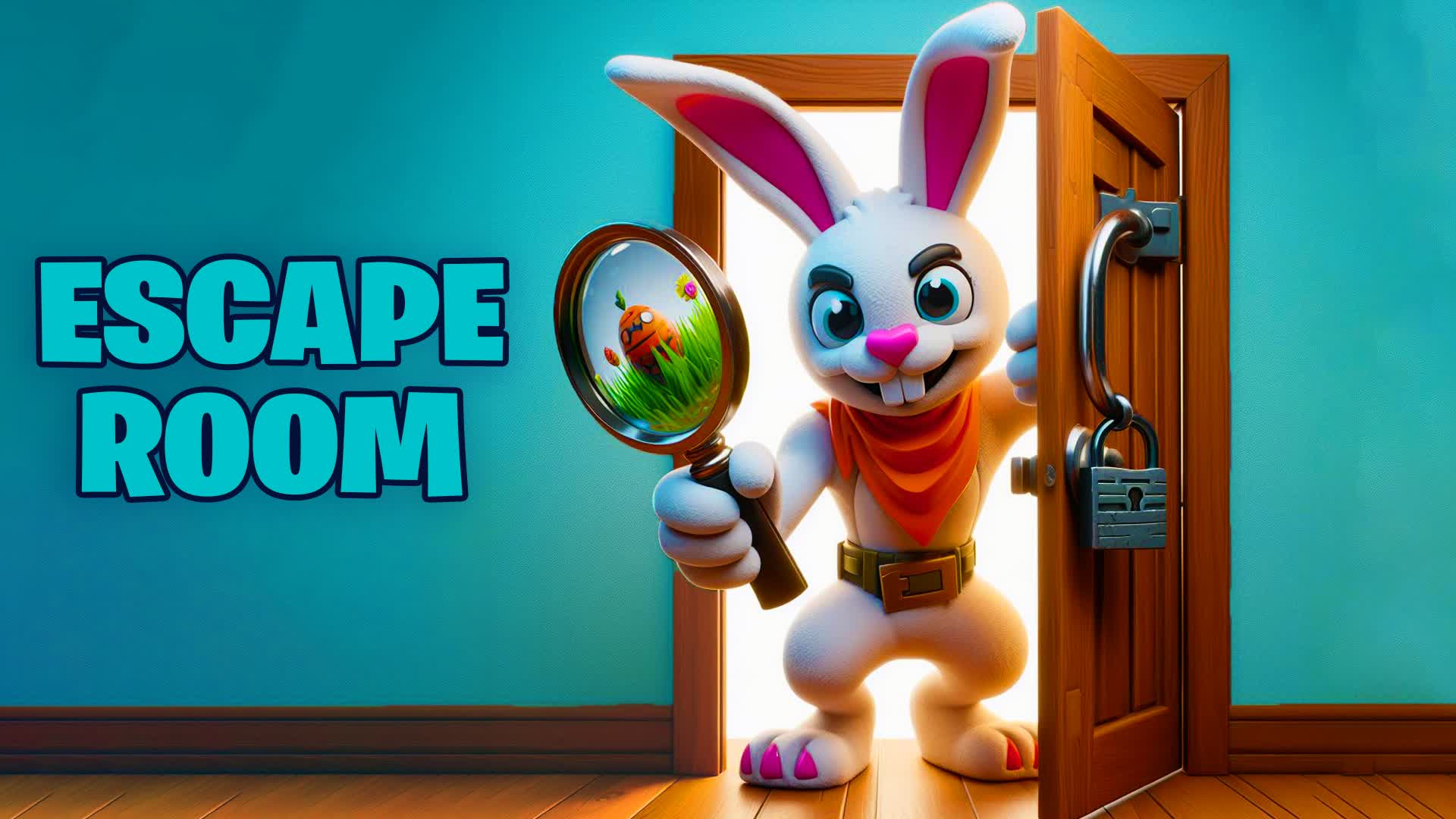 🔎 Bunny Escape Room — Fortnite Creative map