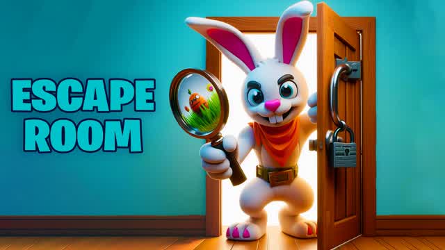 🔎 Bunny Escape Room — Fortnite Creative map