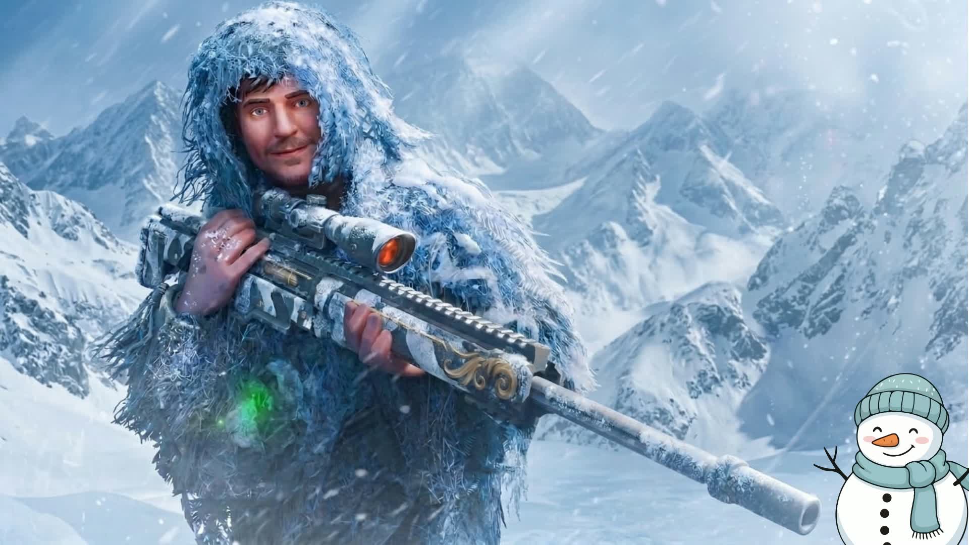 SNIPERS COOLD☃️ — Fortnite Creative map