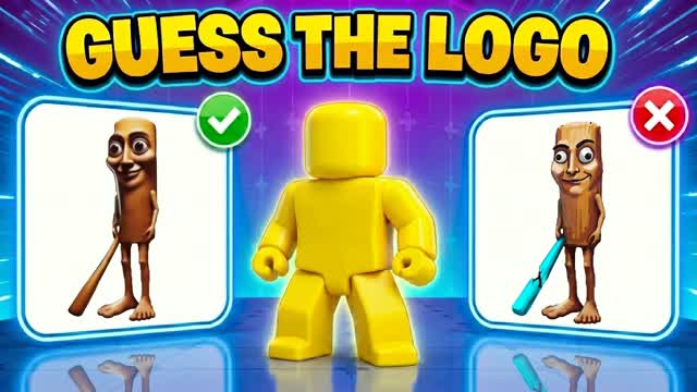 GUESS THE LOGO 🔎OR BYE BYE BYE — Fortnite Creative map