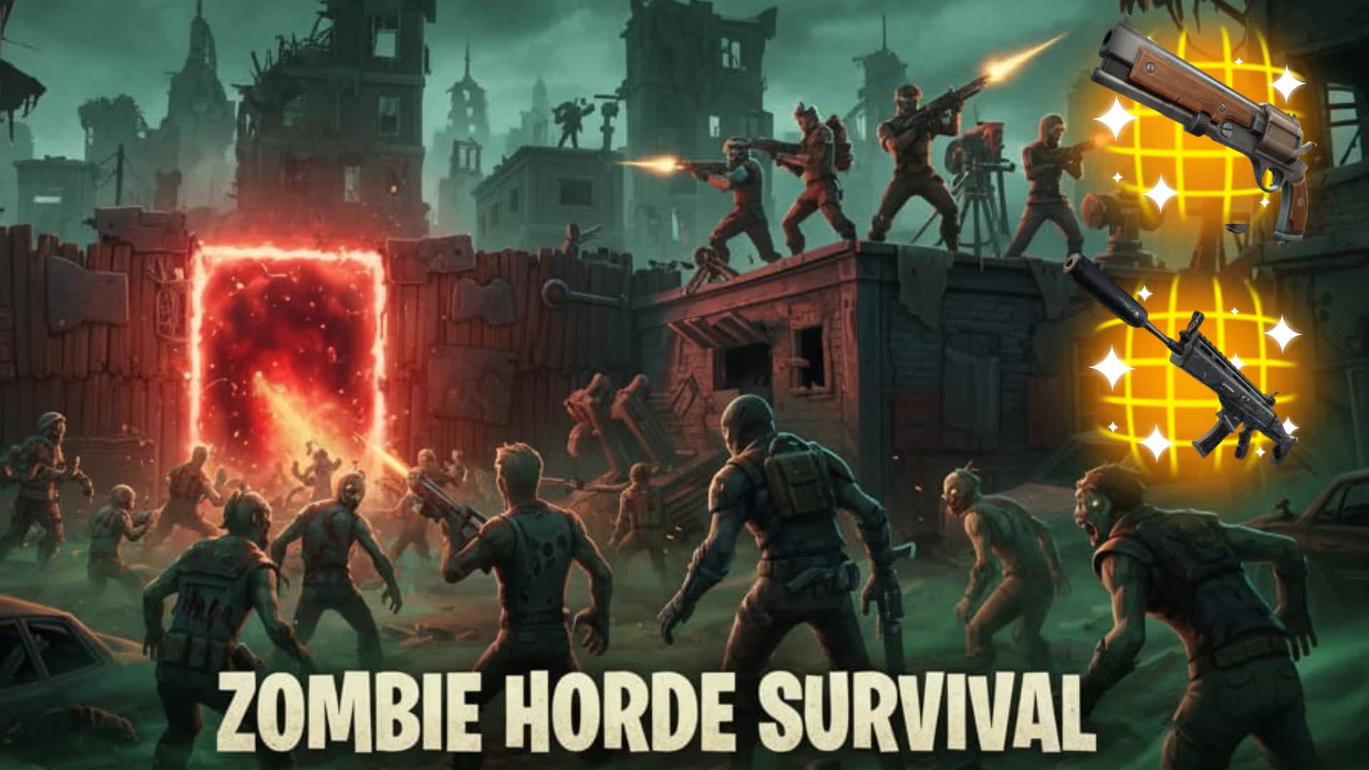 Survive the Hordes — Fortnite Creative map