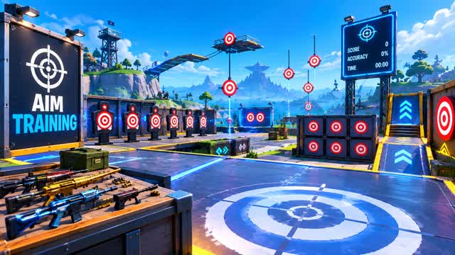 Aim Training 67 — Fortnite Creative map