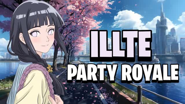 ILLTE party — Fortnite Creative map cover art