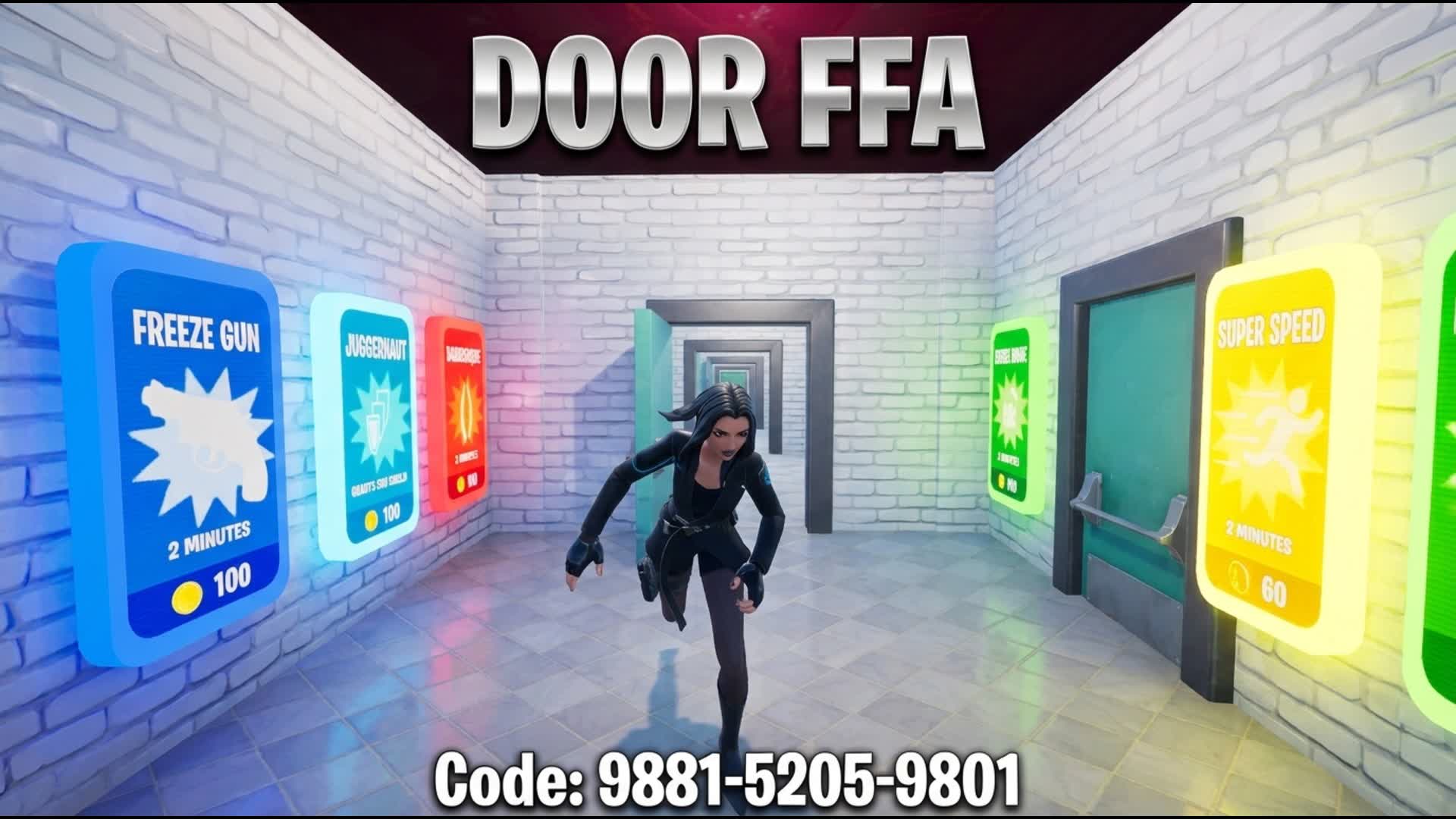 🔥 Door FFA — SUPER POWER UPDATE 🔥 — Fortnite Creative map