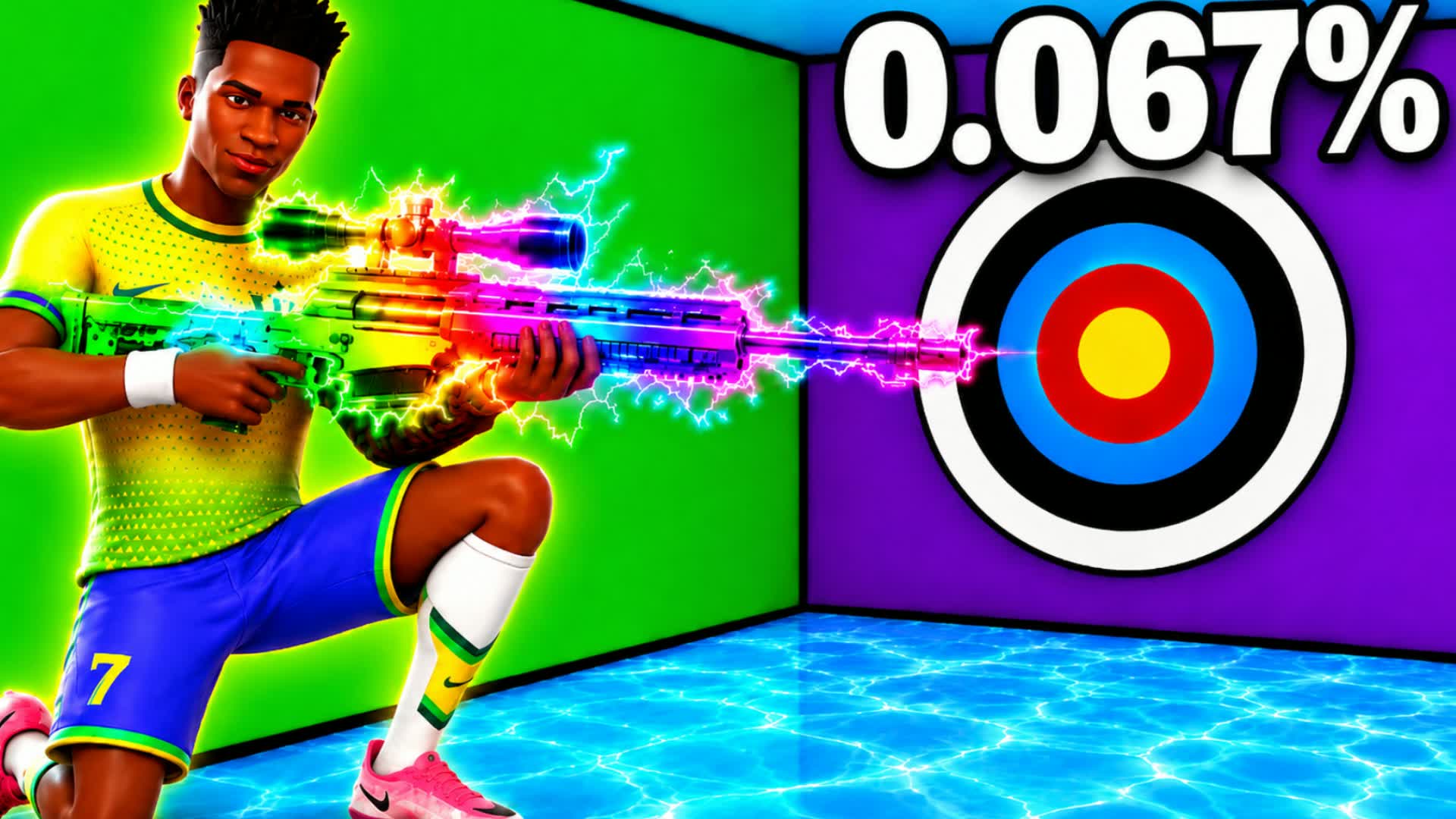 🌪️🎲 ORANGE TRICKSHOT RIFT PARKOUR 👑 — Fortnite Creative map